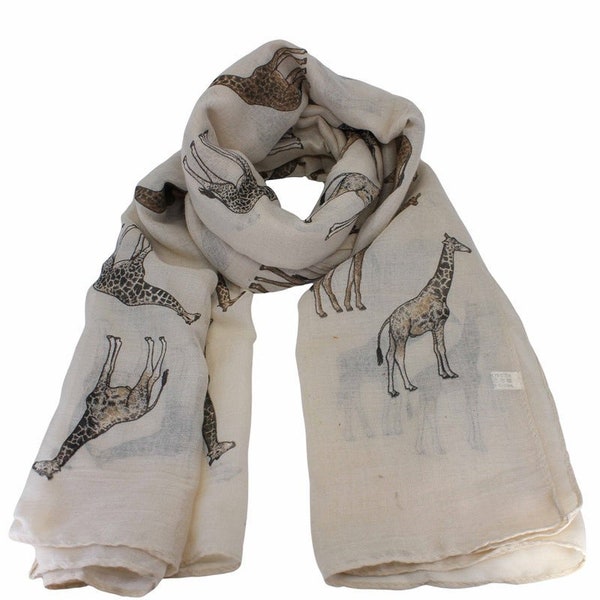 Giraffe Scarf Etsy