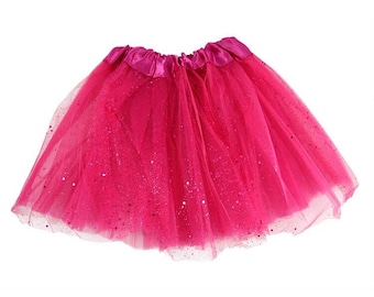 NEW!! Sparkling Kids Girls Children TUTU Skirts For Party Fancy Dress Halloween Etsy UK Seller