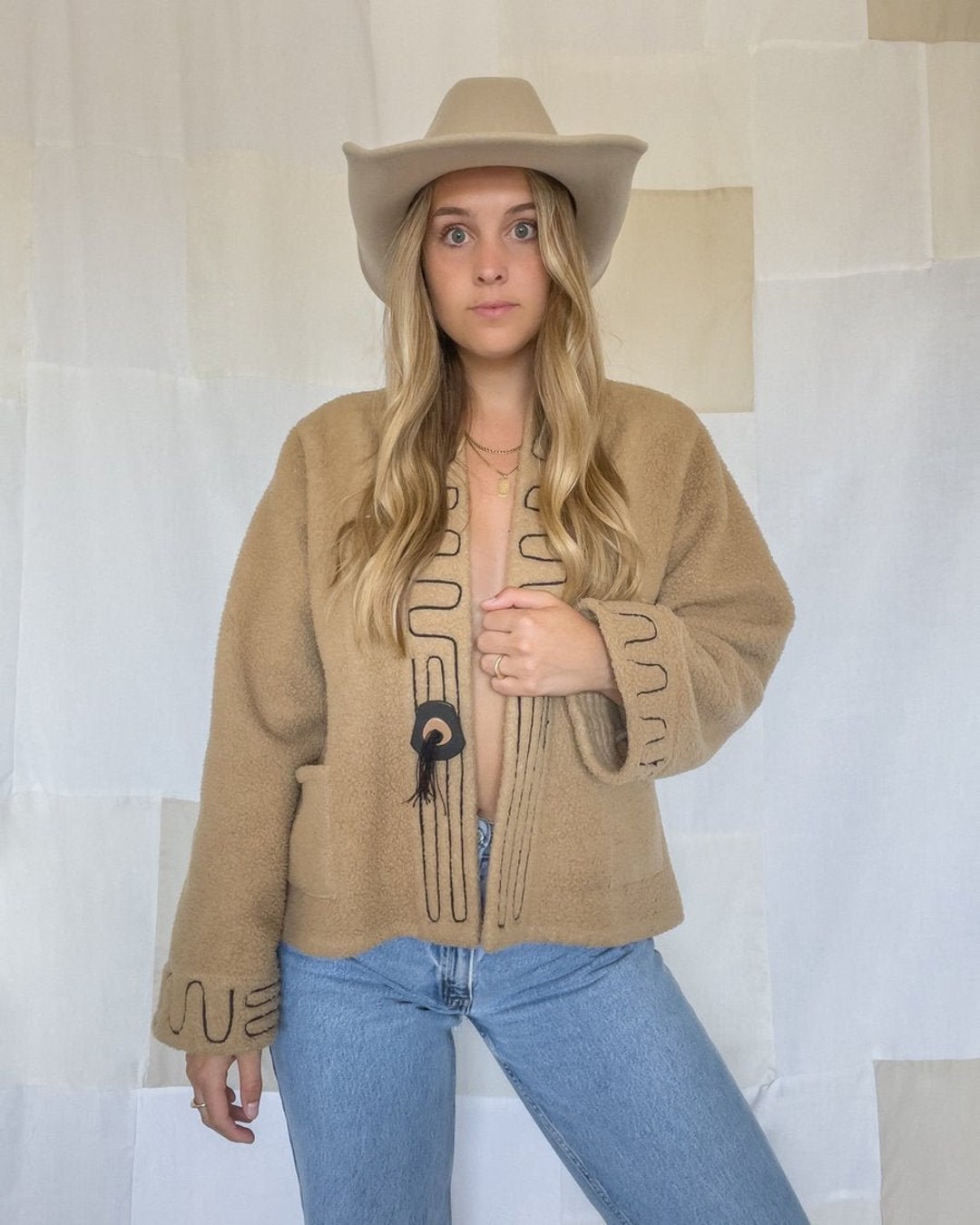 Vintage Western Fringe Sweater - Etsy