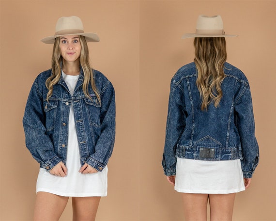 90's Acid Wash Denim Jacket