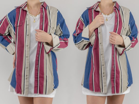 Vintage Wranger Striped Shirt