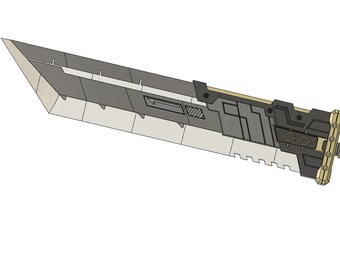 Buster Sword Apex Legends // 3D Dateien