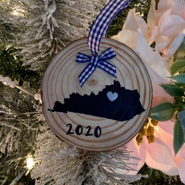 Kentucky Ornament Etsy