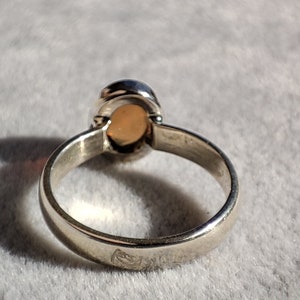 Pinfire Opal Ring. 925 Sterling silver Natural Ethiopian Opal Ring. Welo Opal. Opal High quality ring. Handmade.Real Opal Ring. image 7