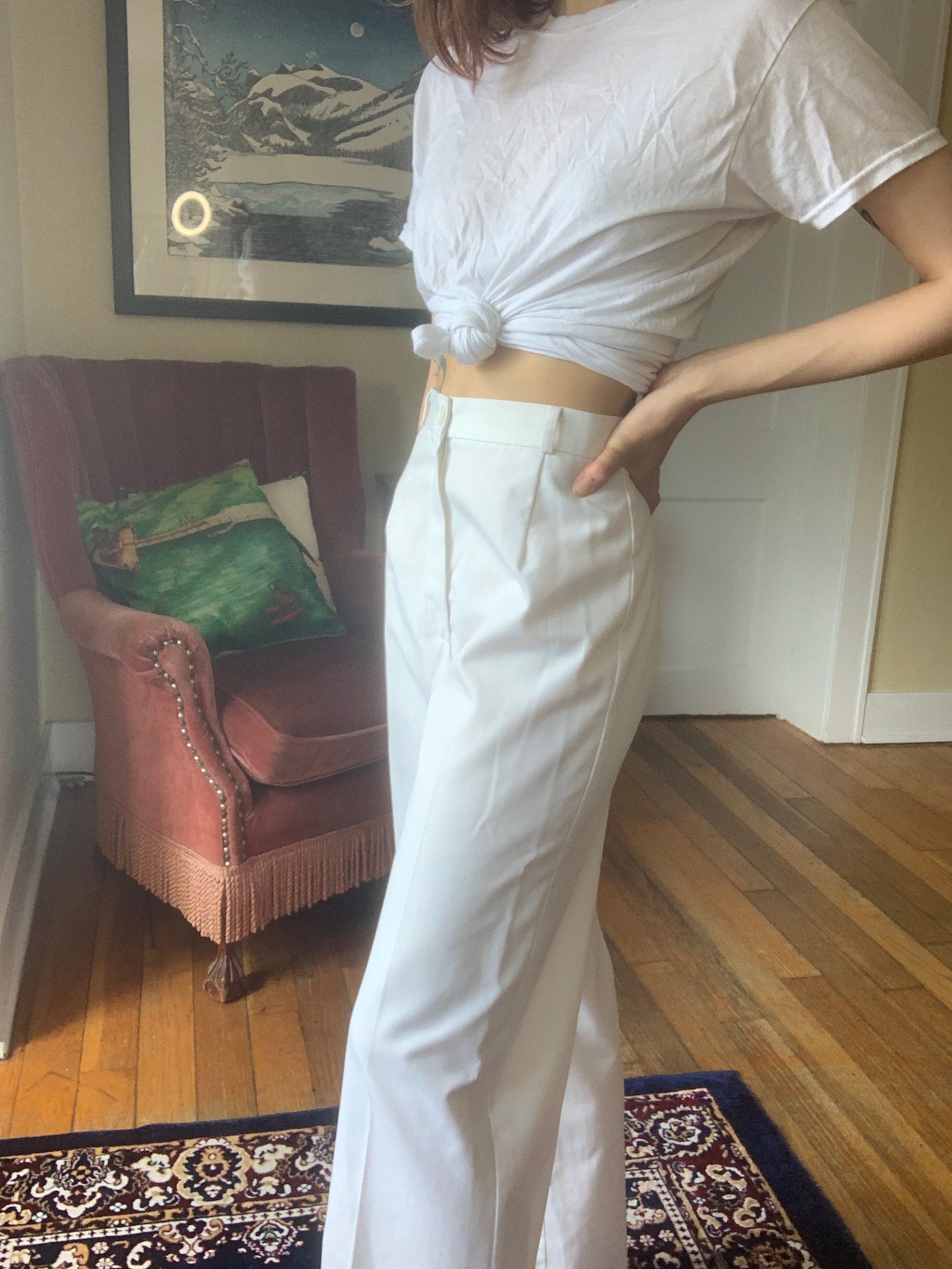 White Sailor Pant
