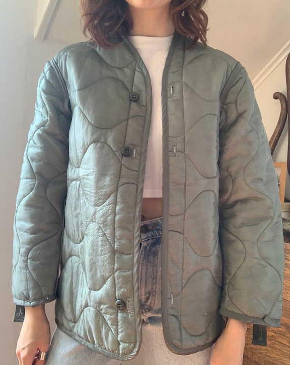 Vintage Replica US Army Military Liner Jacket / Si
