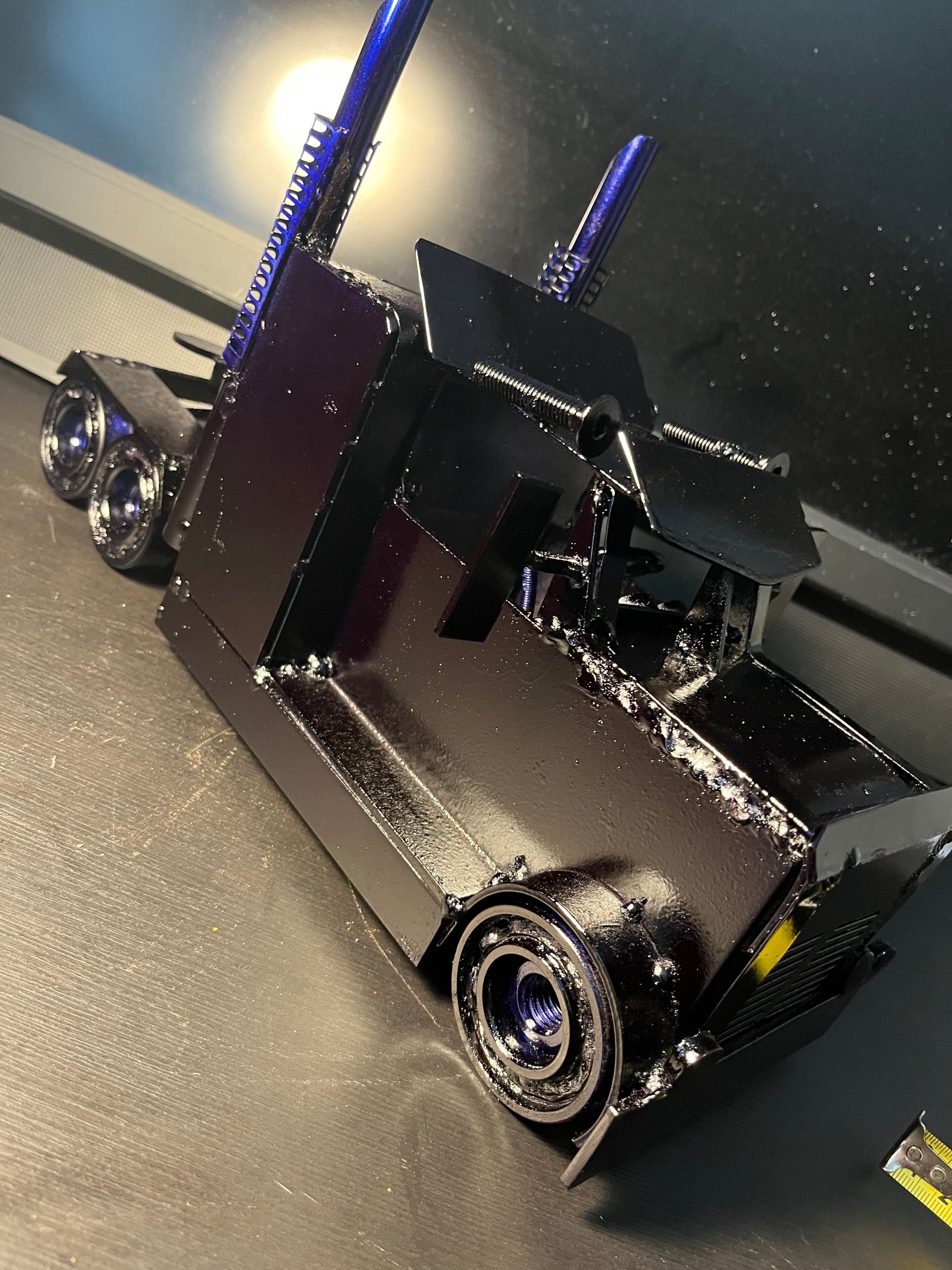 Metal Art Truck Etsy