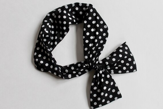 Mod Polka Dot Bow Headband | Wire Wrap | 60s | Dot