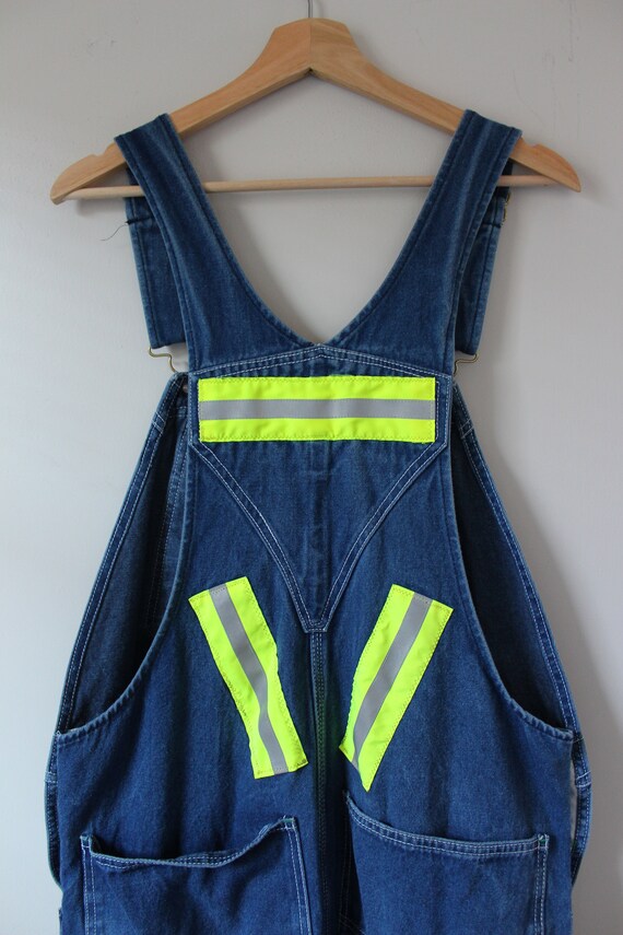 Y2K Vintage Miner's Overalls | Size 36 x 30 Mediu… - image 7