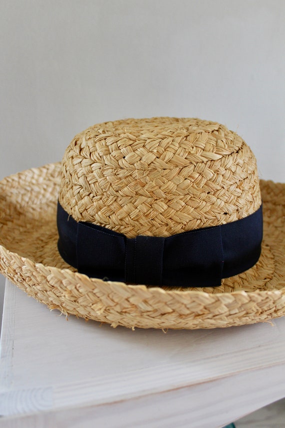Brooks Brothers Straw Hat Vintage 