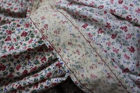 Vintage Home-Sewn Cottage Dress | Size M | Victor… - image 7