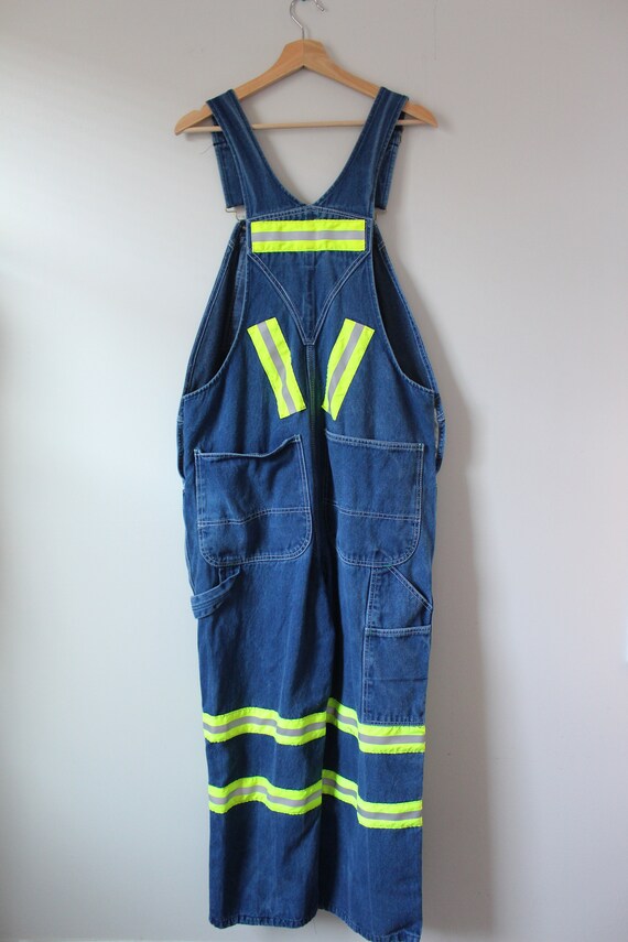 Y2K Vintage Miner's Overalls | Size 36 x 30 Mediu… - image 6