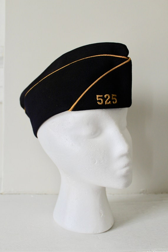 Wool Military Cap Vintage American 