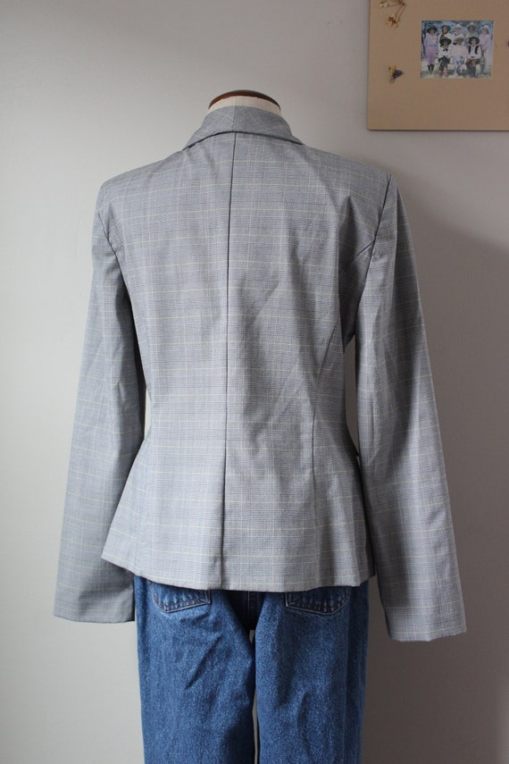 1980s Grey Blazer | Size 10 | Lightweight Vintage… - image 3