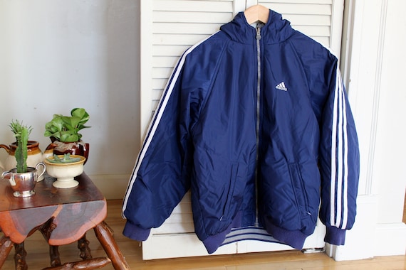 90s adidas reversible jacket