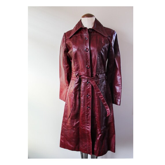 Vintage Leather Trench | Dorby Casuals Vintage Lea