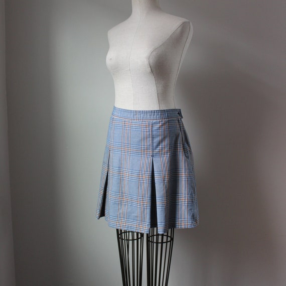 Vintage Plaid School Skirt | 1980s Vintage Clothi… - image 1