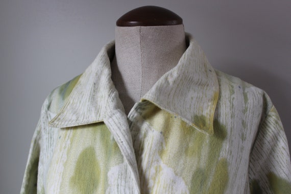 1970s Green Dyed Jacket | Size S | Home Sewn Vint… - image 4