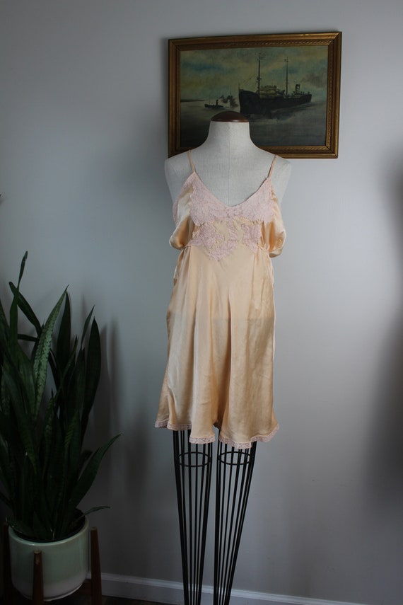 Vintage 1930s Silk Step Ins | Size S | Vintage Lig