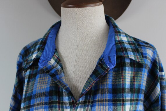 Vintage Flannel Shirt | Size XL | Acrylic Long Sl… - image 5
