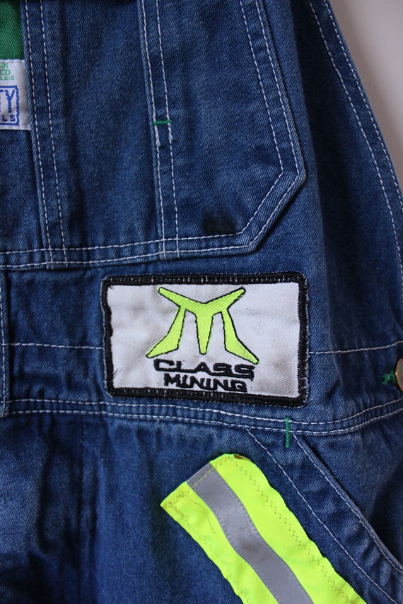 Y2K Vintage Miner's Overalls | Size 36 x 30 Mediu… - image 2