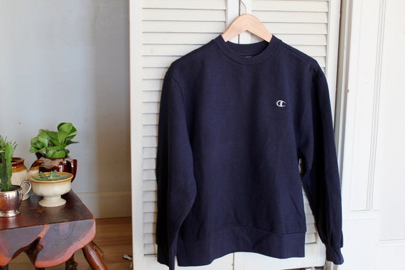 Vintage Sweatshirt Navy Champion 