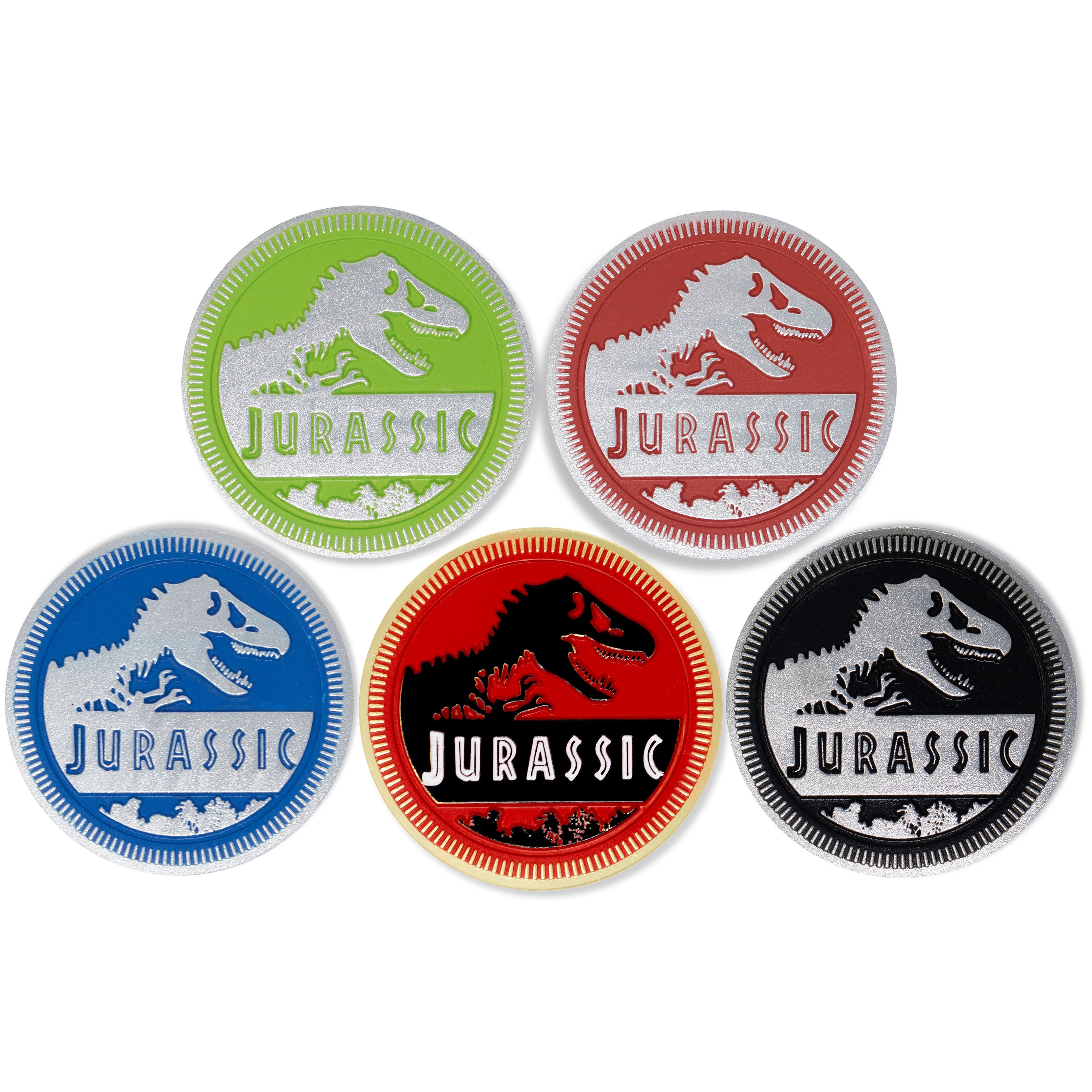 Jurassic Emblem, 3D Car Badge, Off-Road Decal, Trunk & Fender (SUV, Truck, 4x4, Adventure, Multi-Color)