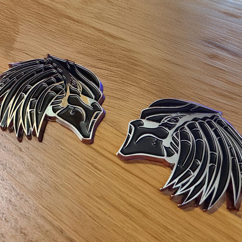 Predator Pin Predator Emblem, Chrome 3D Badge Decal Accessory for Truck, SUV, Auto ...