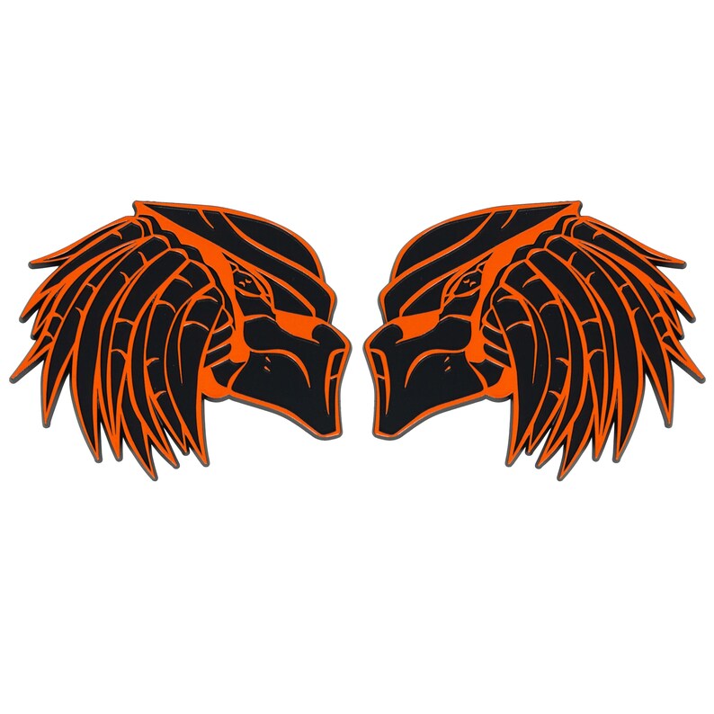 Predator Car Emblem: 3D Auto Decal Badge - Universal Fit, Set of 2 - Etsy