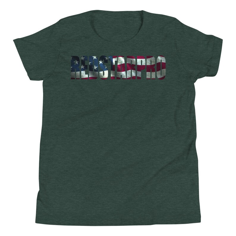 RJRA American Flag Print Men's T-Shirt - Patriotic Short Sleeve Tee (XX-Large) - View #6