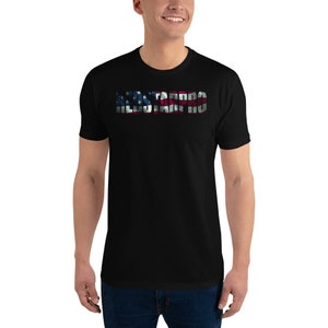American Flag Men's T-shirt | Etsy