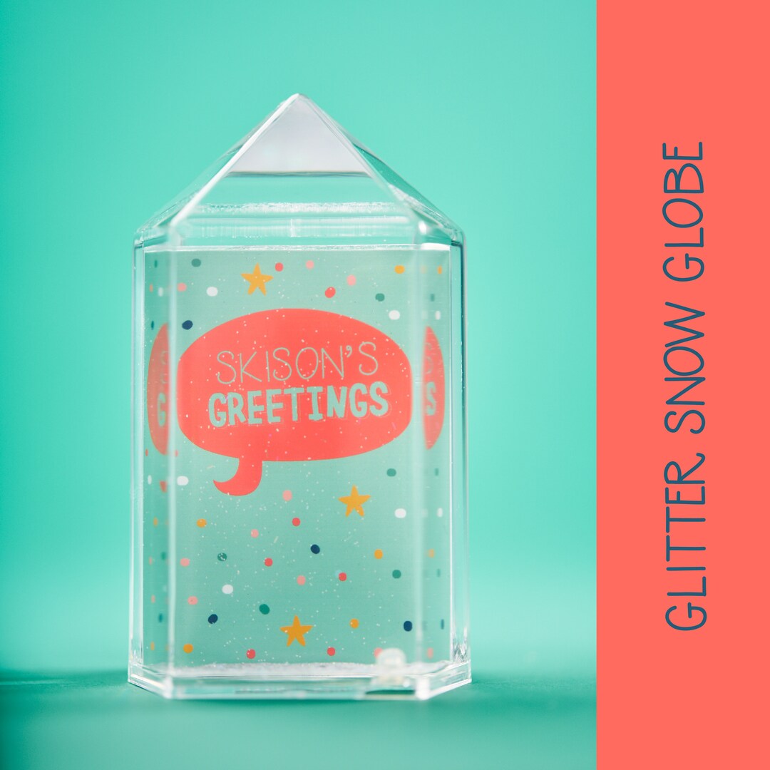 The Office Snow Globe Skisons Greeting Gift Michael Scott Etsy