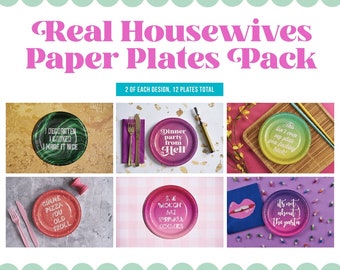 Real Housewives Paper Plate Variety Pack, Bravo Bachelorette Party Supplies, Vanderpump Rules Decor, Andy Cohen Gifts, Sprinkles Cookies