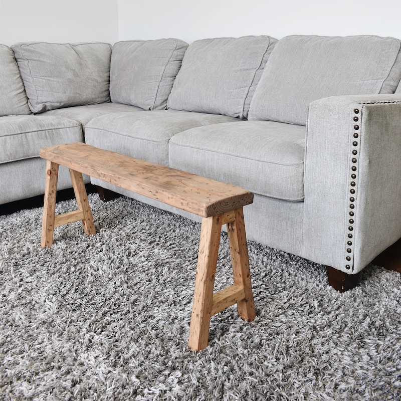 Rustic Wood Bench - Etsy