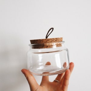 Glass canister, Sugar jar, Glass container, Storage container, Glass storage, Kitchen, Pantry organization, Glass organizer