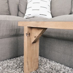 Rustic wood bench, Solid bench, Farmhouse style bench, Entryway furniture, Dining room bench, Entryway bench, Scandinavian furniture, Boho