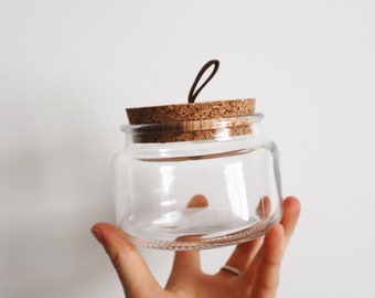 Glass canister, Sugar jar, Glass container, Storage container, Glass storage, Kitchen, Pantry organization, Glass organizer