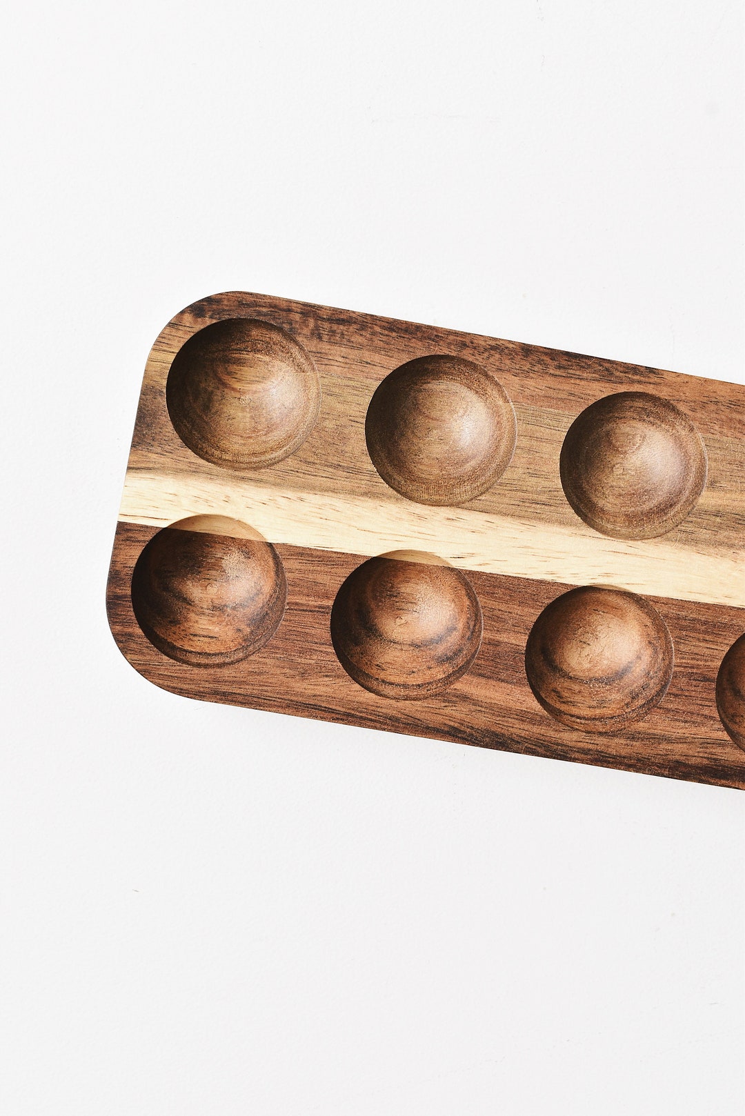 Egg Tray, Wooden Egg Tray, Egg Organizer, Egg Holder, Kitchen, Fridge
