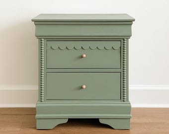 green dresser changing table Mid-Century 6-Drawer Changing Table (56")