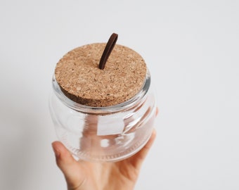Glass canister, Sugar jar, Glass container, Storage container, Glass storage, Kitchen, Pantry organization, Glass organizer