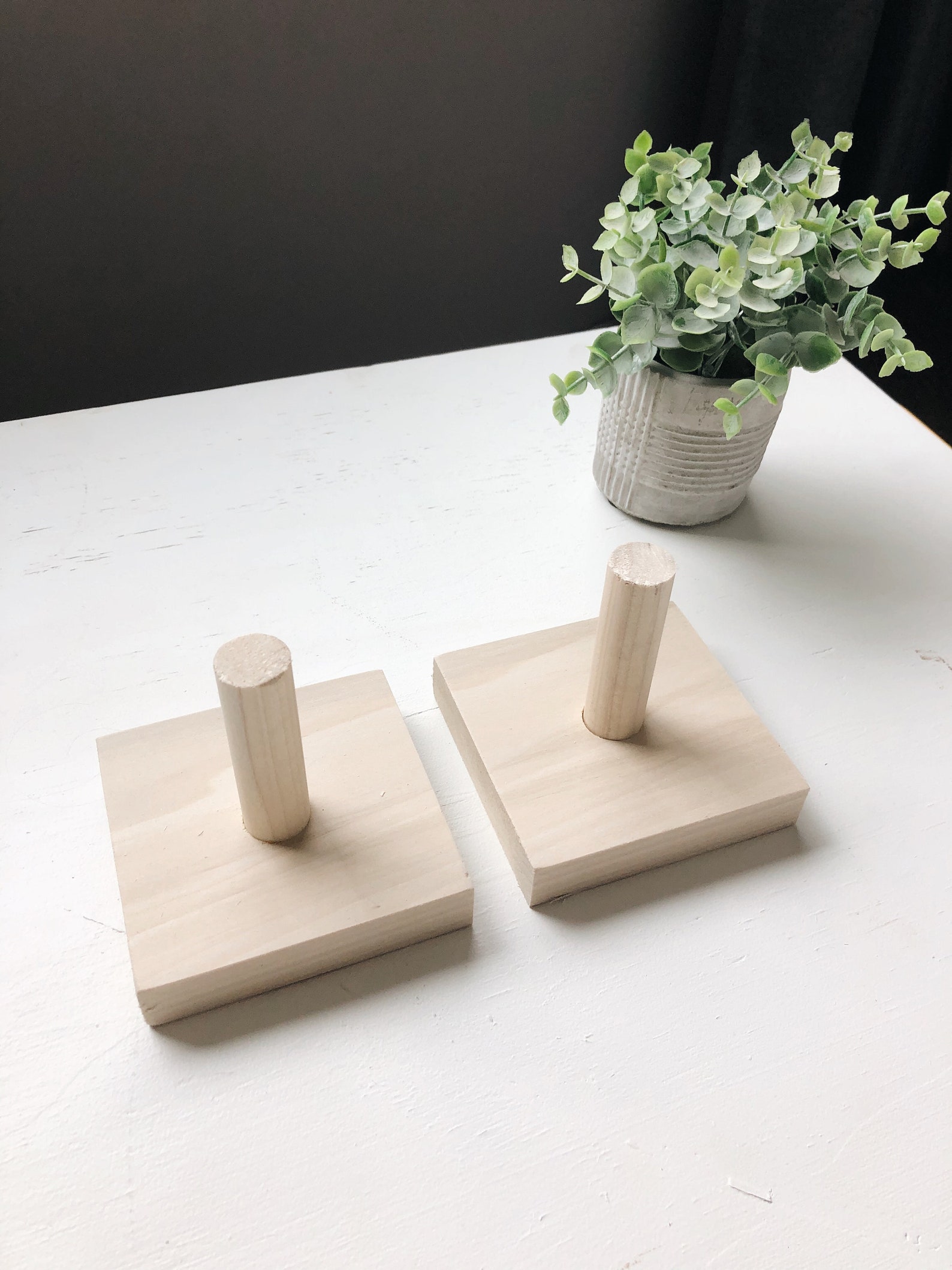 Peg hooks Wood dowel hooks natural wood hooks towel hooks Etsy