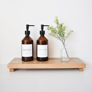 Natural Home Wash Up Kitchen Tray 20x10.5x1.5cm in White