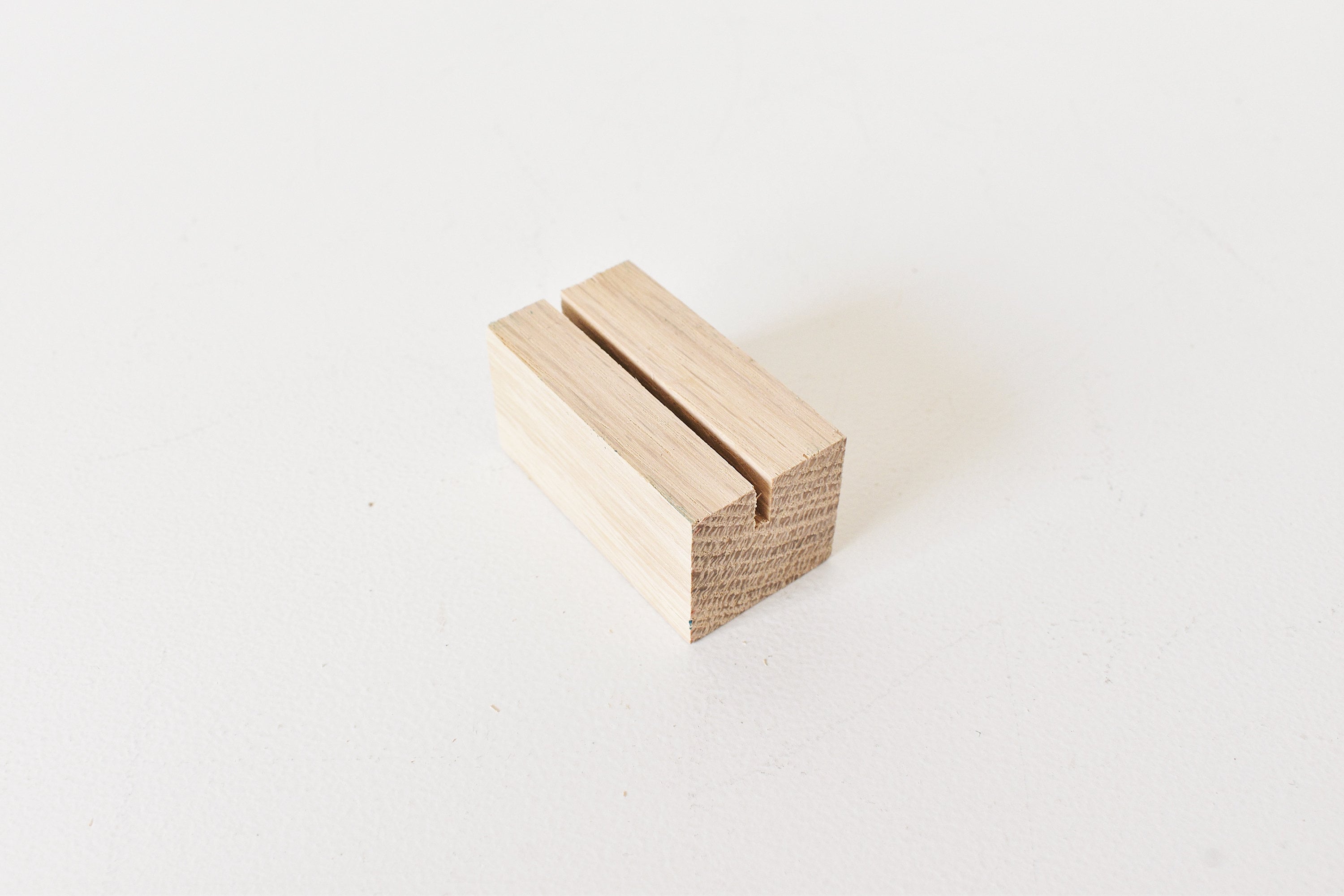 White Display Blocks 4 Pack Photo Blocks, Wood Blocks, White Oak Block, Photo Display ...