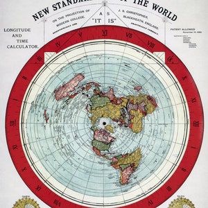 AlexeGleasone1892MapaNewstandardmapoftheworldPÓSTER Descargas instantáneas