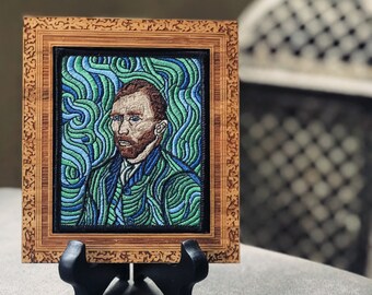 Vincent van Gogh - Self-Portrait Embroidered Patch