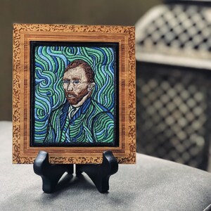 Vincent van Gogh - Self-Portrait Embroidered Patch