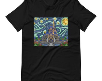 Starry Night Magic Kingdom T-shirt