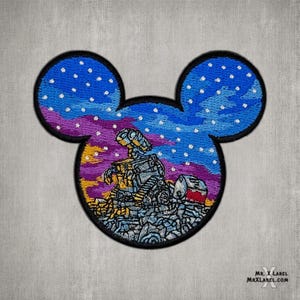 Wall-E Mickey Ears Patch