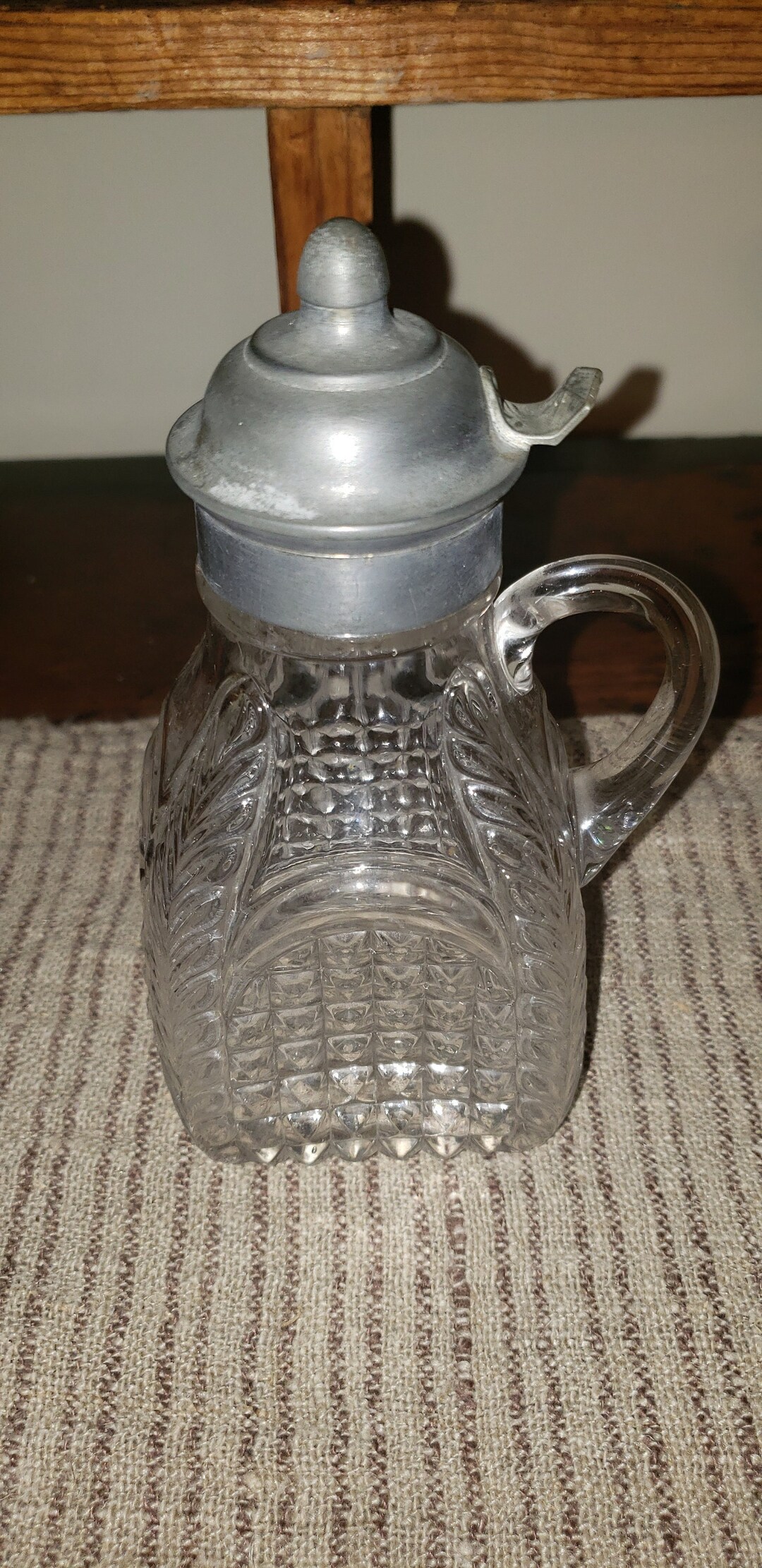 Bone Inlay Rice Pitcher Primitive Antique Pitcher,primitives,farmhouse - Etsy