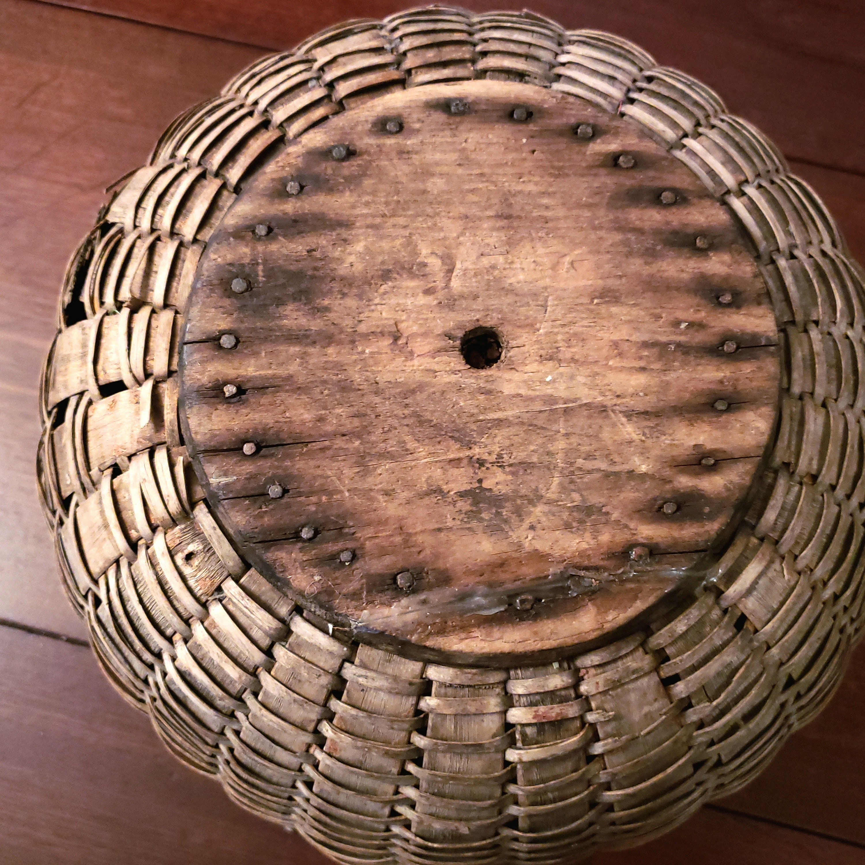 Antique Apple Basketoriginal Etsy